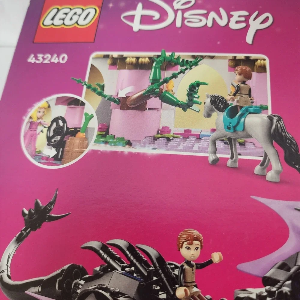 LEGO Disney Princess 43240 Maleficent's Dragon Form & Aurora's Castle NEW Sealed